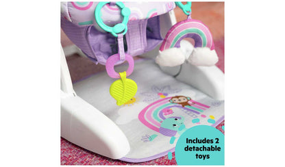 Bright Starts Learn to Sit Feeding Booster Seat – Purple