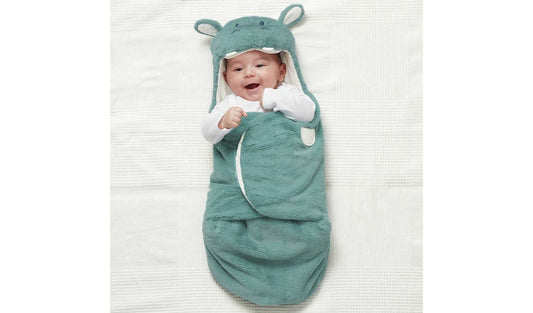 Baby GUND Oh So Snuggly Blanket Wrap Hippo