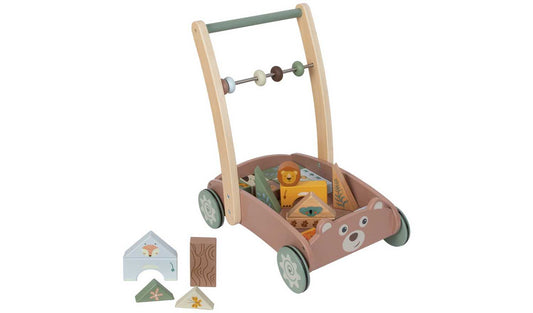 Chad Valley Bear Wooden Walker
