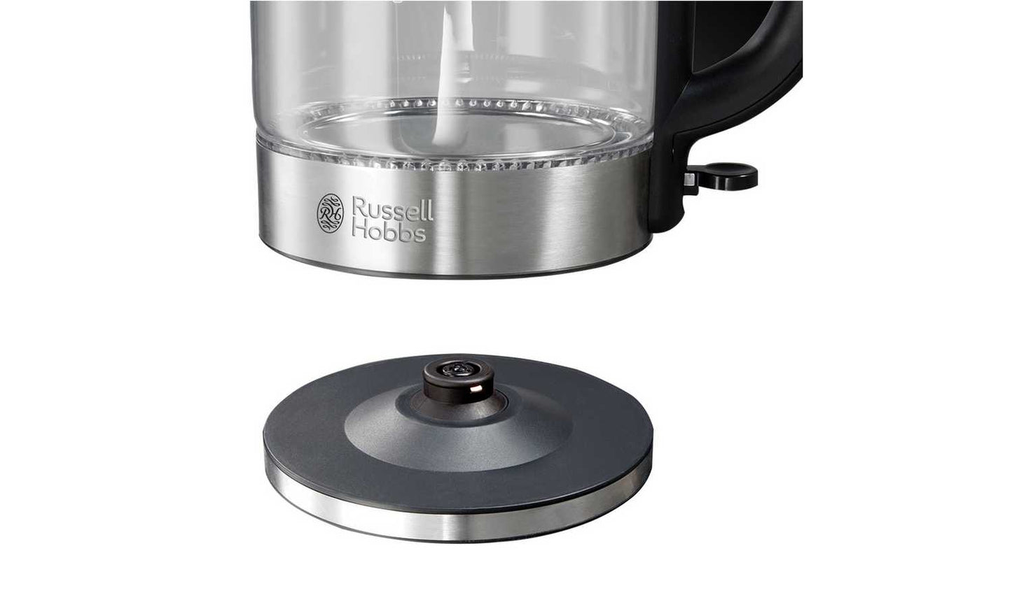 Russell Hobbs Illuminating Black Glass Kettle 21600-10