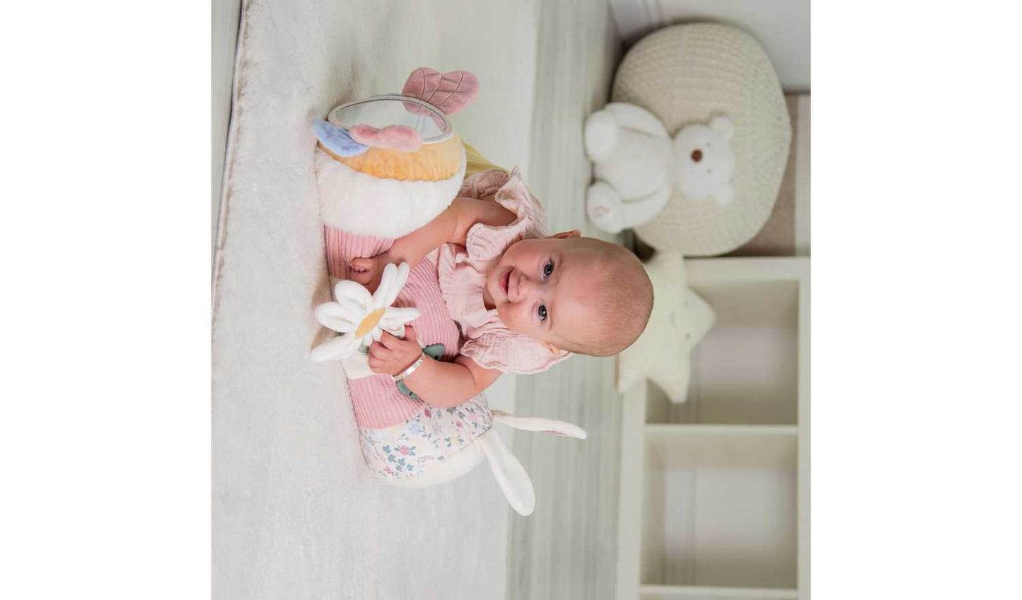 Red Kite Tummy Time Roller Rose - Ivy
