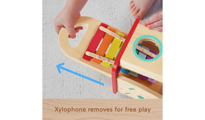 Fisher-Price wooden Pound & Tap Bench & Xylophone music toy