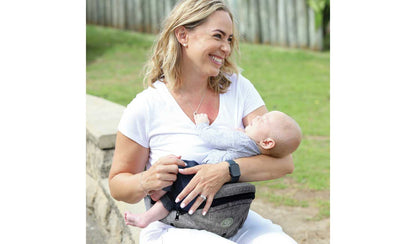 Dreambaby Up And Go Hip Seat Carrier 5m+(3.5-18kg) Grey