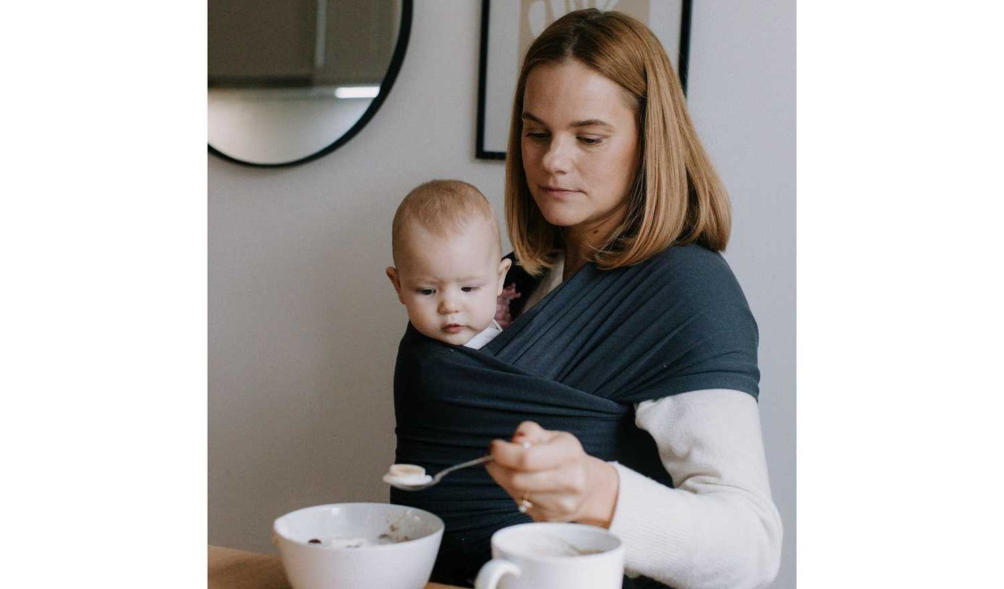 Boba Serenity Wrap Carrier Charcoal