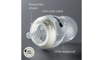Tommee Tippee Anti-colic Baby bottles 260ml 6 Pack