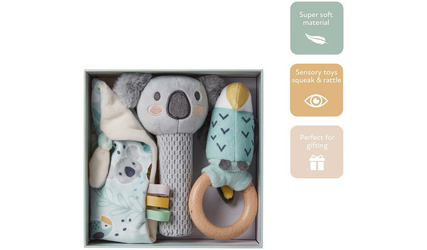 Nuby Animal Adventures Gift Set