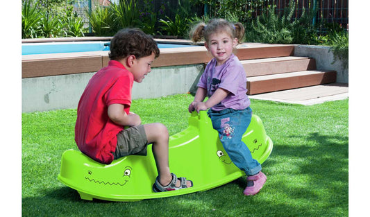 Chad Valley Green Crocodile Rocker
