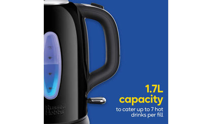 Russell Hobbs Worcester Black Stainless Steel Kettle 25511