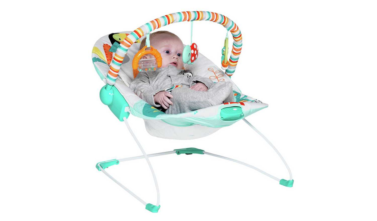 Chad Valley Jungle Friends Deluxe Baby Bouncer