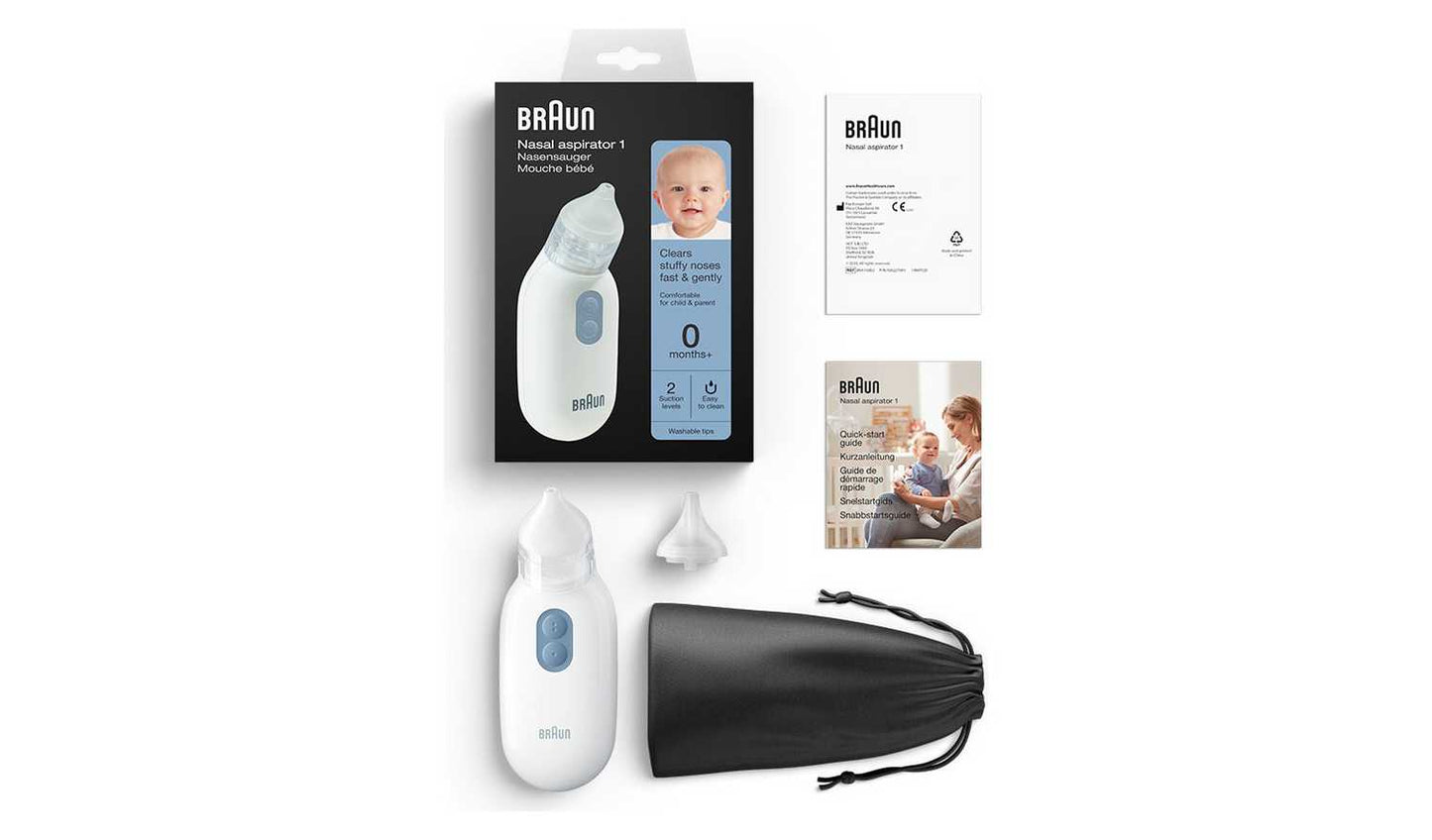 Braun BNA100 Electrical Nasal Aspirator 0+ Months