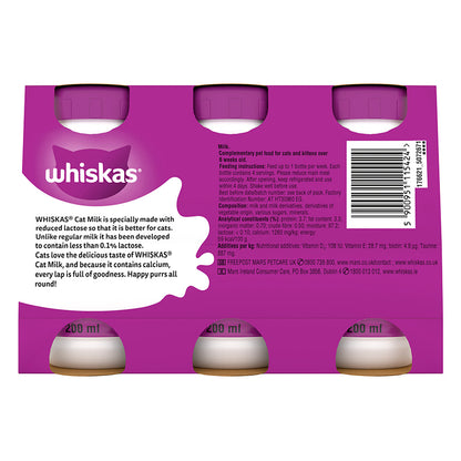 Whiskas Kitten & Cat Milk 600ml