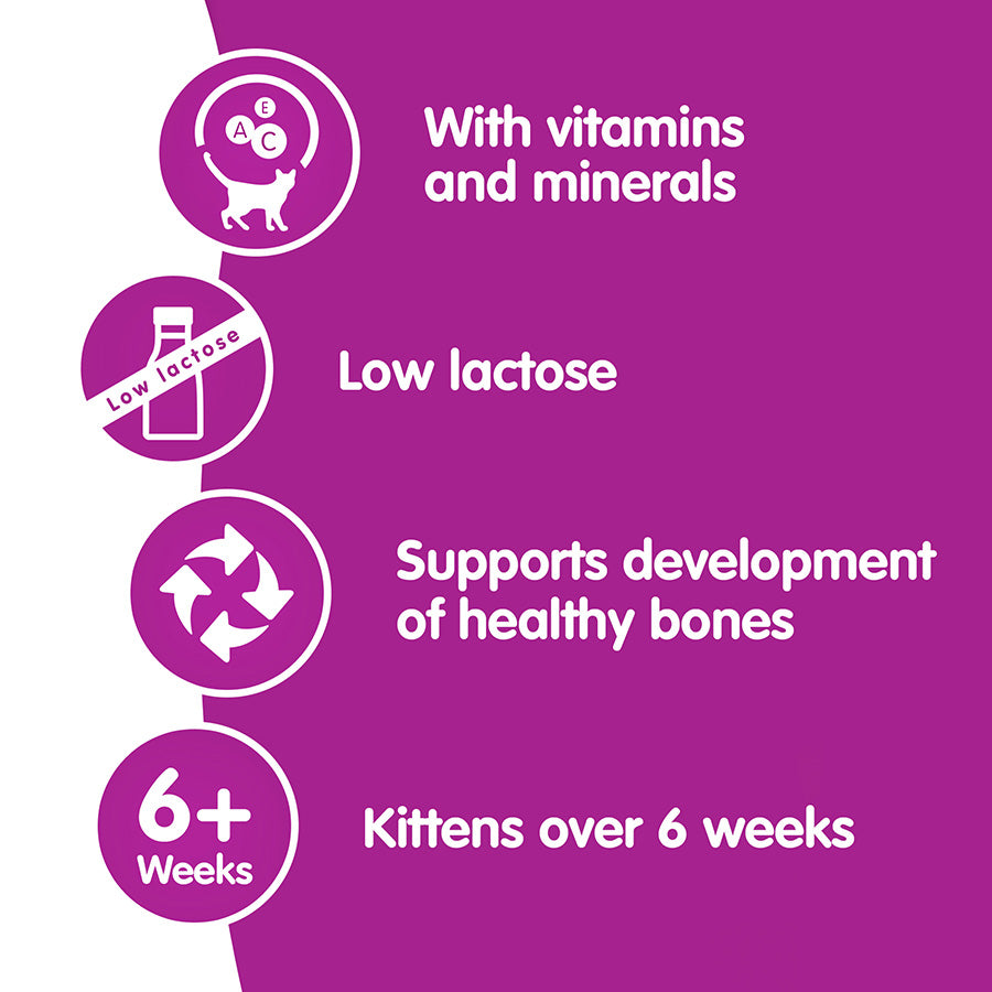 Whiskas Kitten & Cat Milk 600ml