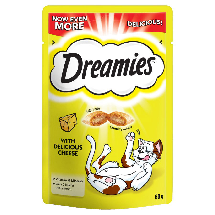 Dreamies Cat Treat Biscuits with Cheese 60g