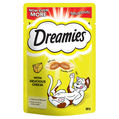 Dreamies Cat Treat Biscuits with Cheese 60g