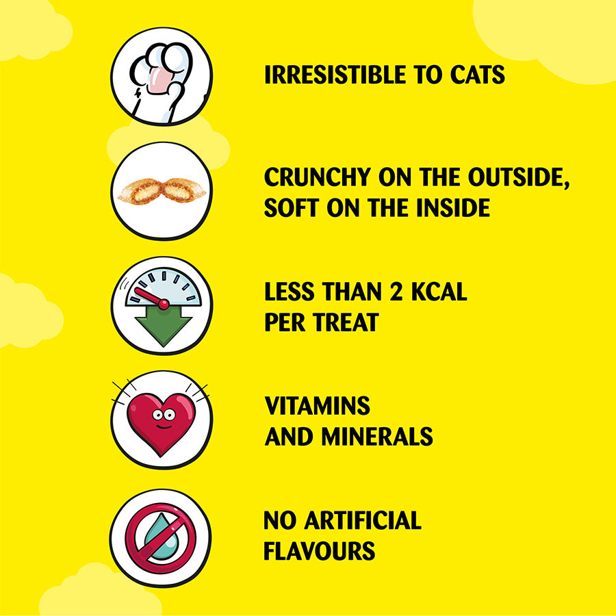 Dreamies Cat Treat Biscuits with Cheese 60g