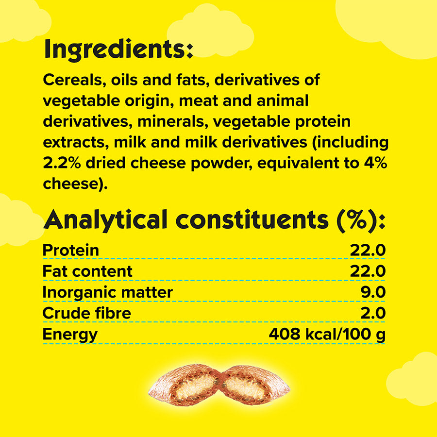 Dreamies Cat Treat Biscuits with Cheese 60g