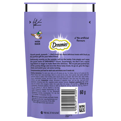 Dreamies Cat Treat Biscuits with Duck 60g