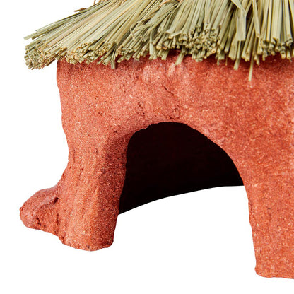 Pets at Home Gnaw & Chew Small Animal Hideaway Hut Red Large