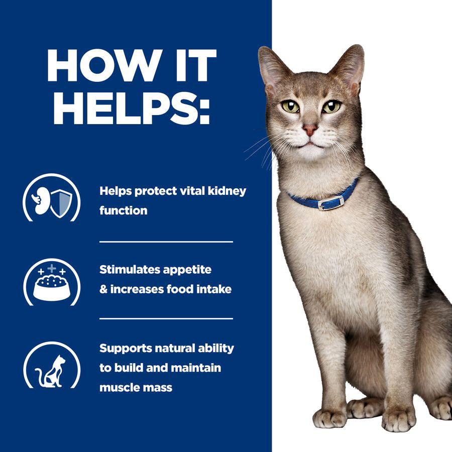 Hill's Prescription Diet k/d Kidney Care Wet Cat Food with Chicken 12x85g