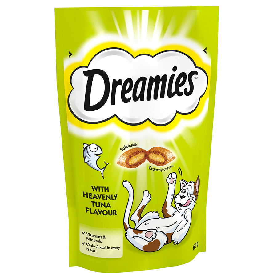 Dreamies Cat Treat Biscuits with Tuna Flavour 60g