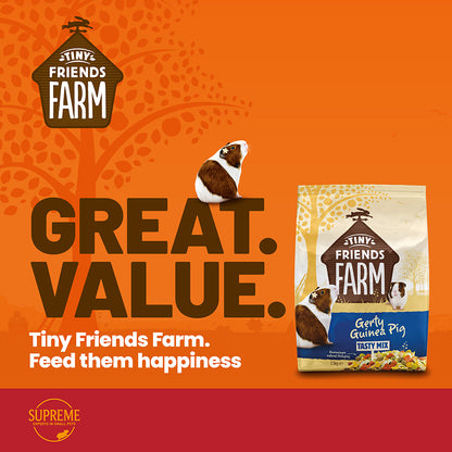 Tiny Friends Farm Gerty Guinea Pig Tasty Mix Muesli Food 2.5kg