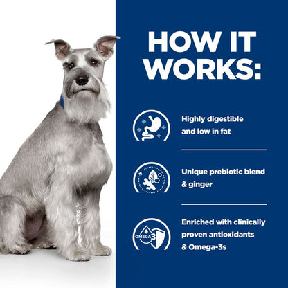 Hill's Prescription Diet Digestive Care Low Fat Adult Dry Dog Food 12kg