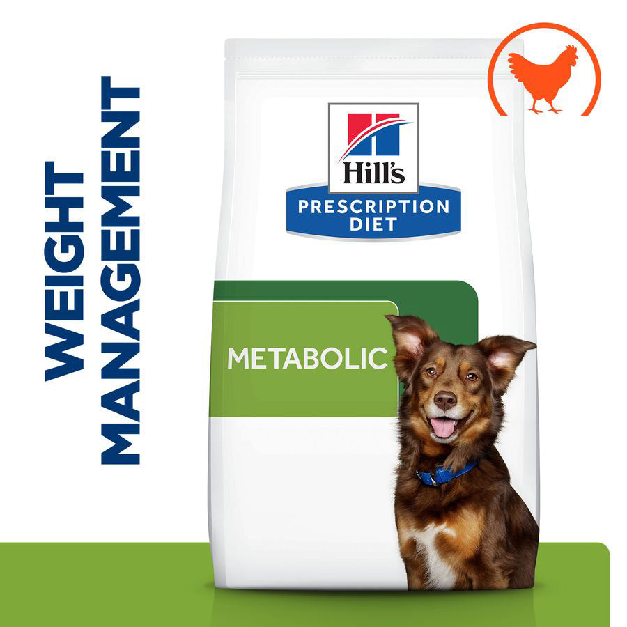 Hill's Prescription Diet Metabolic Weight Manage Adult Dry Dog Food with Chicken 12kg