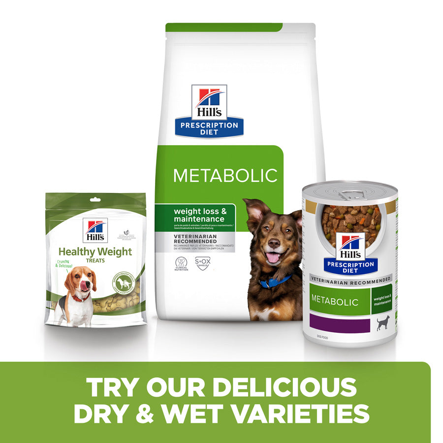 Hill's Prescription Diet Metabolic Weight Manage Adult Dry Dog Food with Chicken 12kg