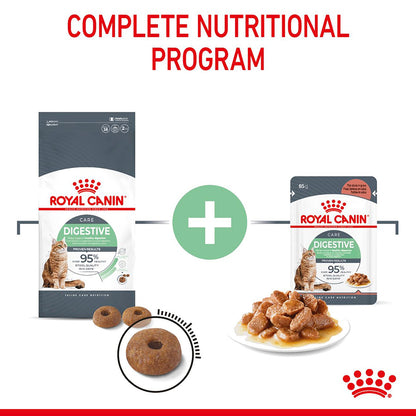 Royal Canin Feline Digest Sensitive Wet Adult Cat Food In Gravy 12x85g