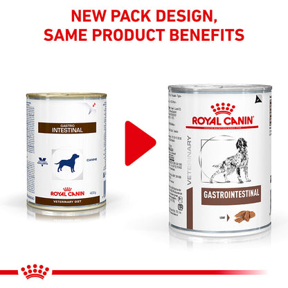 Royal Canin Veterinary Gastrointestinal Wet Dog Food In Loaf 12x400g