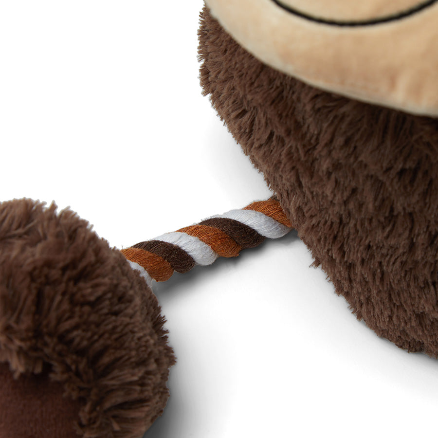 Pets at Home Twizzle Monkey Squeaky Dog Toy Large