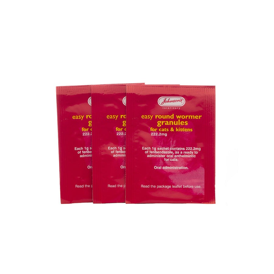 Johnsons Easy Wormer Granules Cat & Kitten 12.4g