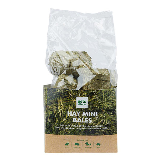Pets at Home Small Animal Mini Hay Bales Treats 1kg