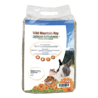 Nature's Touch Small Animal Wild Hay Food 1kg