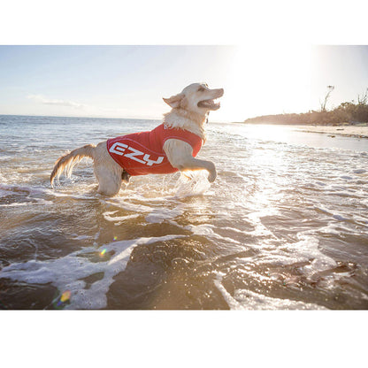 EzyDog UV Protection Dog Rash Vest Red X Large
