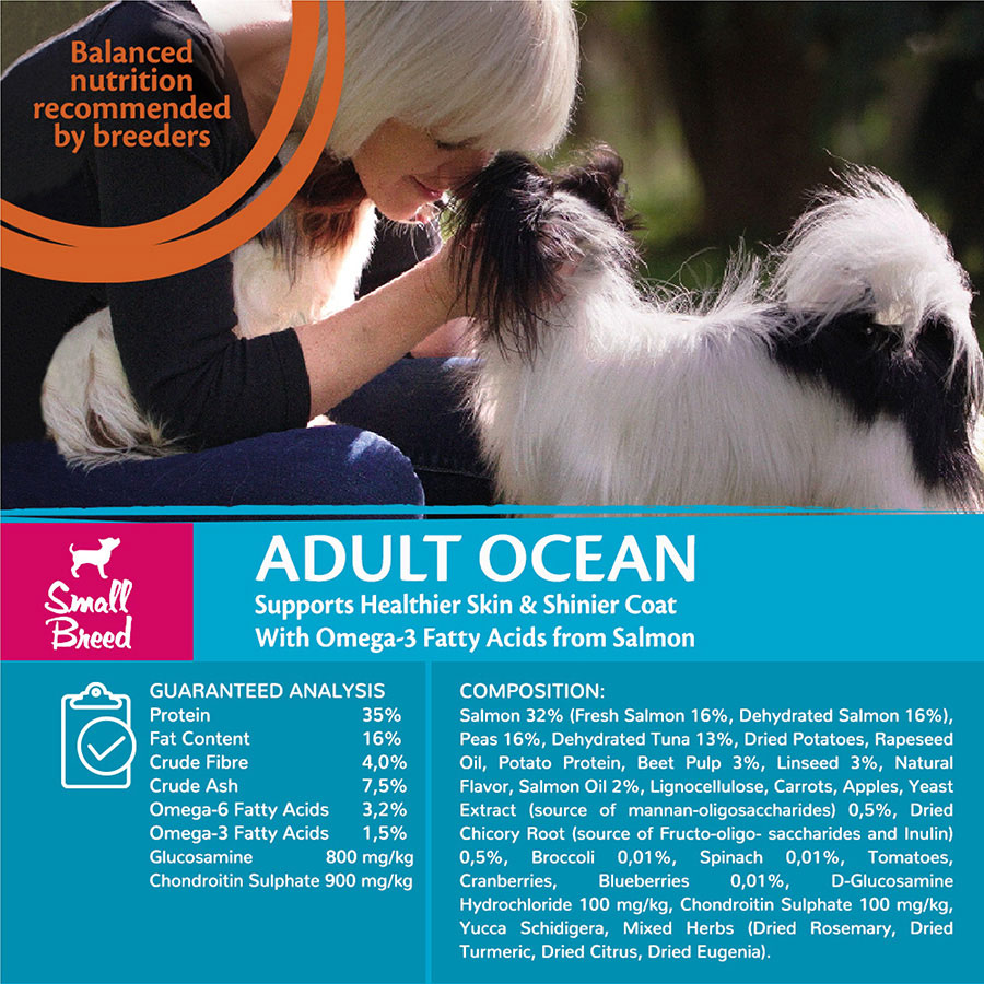 Wellness Core Complete Small Breed Adult Dry Dog Food Salmon with Tuna 1.5kg