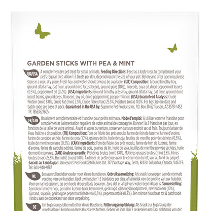 Selective Naturals Small Animal Garden Stick Treats 60g
