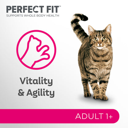 Perfect Fit Advanced Nutrition Wet Adult Cat Food Mixed In Gravy 12x85g