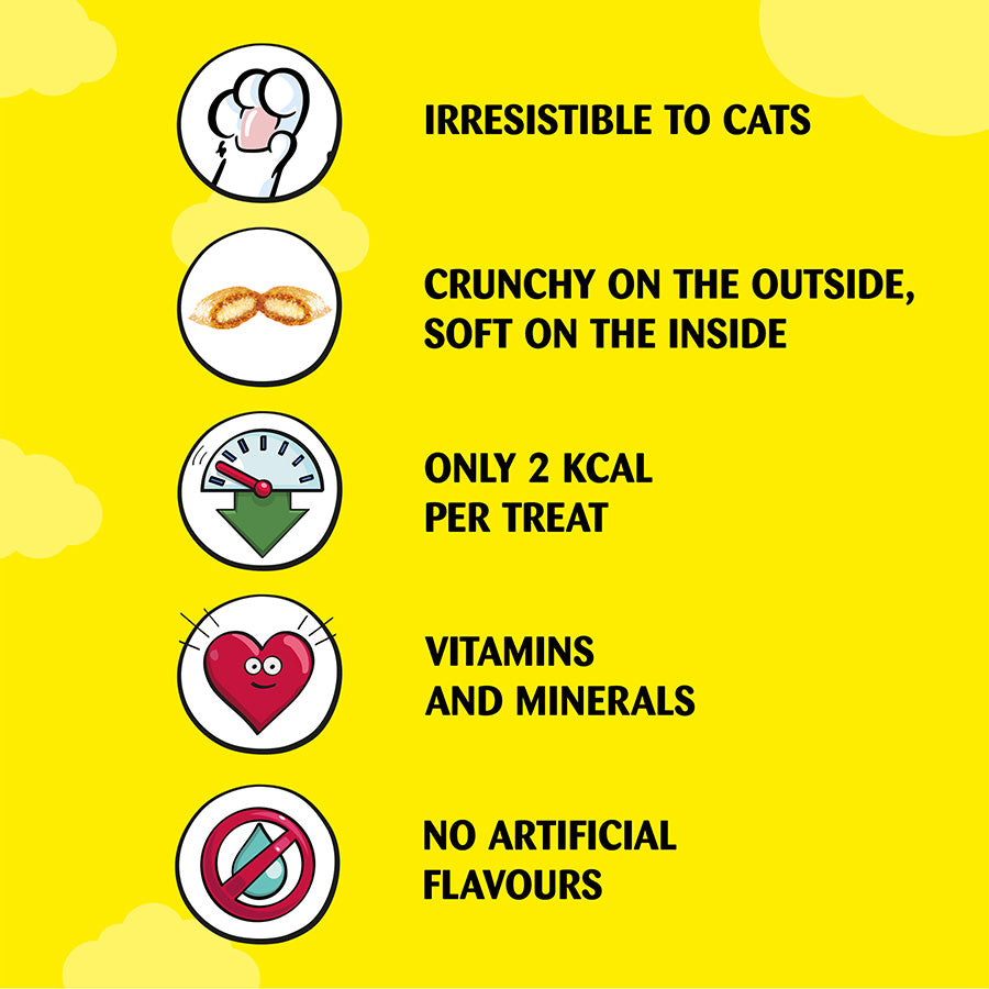 Dreamies Cat Treat Biscuits with Chicken 350g