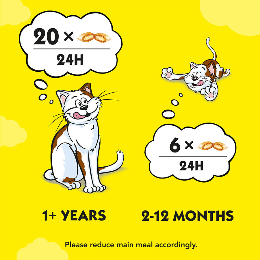 Dreamies Cat Treat Biscuits with Chicken 350g