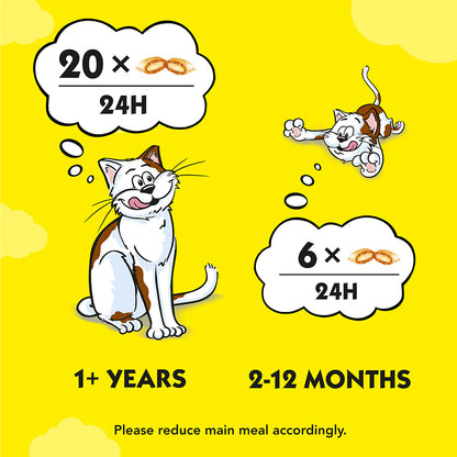 Dreamies Cat Treat Biscuits with Chicken 350g