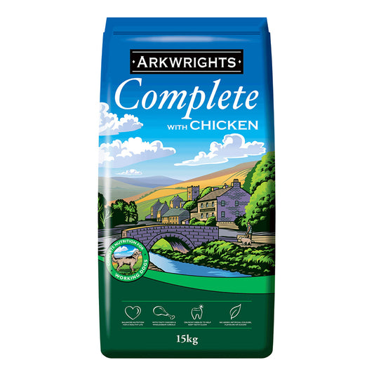 Arkwrights Working Adult Dry Dog Food with Chicken 15kg