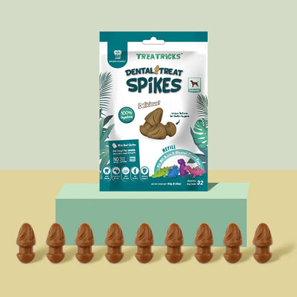 Natura Nourish Dental Treat Spikes Dog Toy Refills 183g