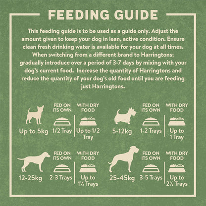 Harringtons Grain Free Wet Dog Food Mixed Selection 16x400g