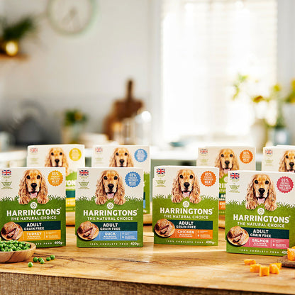 Harringtons Grain Free Wet Dog Food Mixed Selection 16x400g