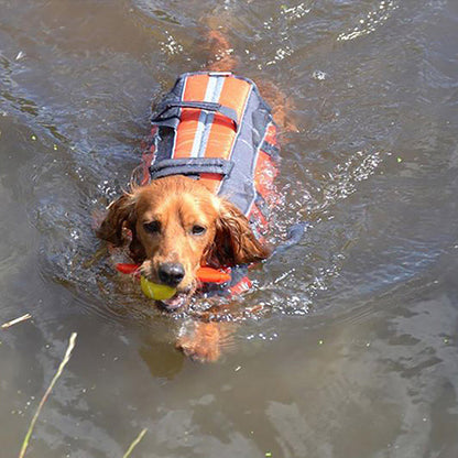 K9 Pursuits Float Coat Dog Life Jacket Orange