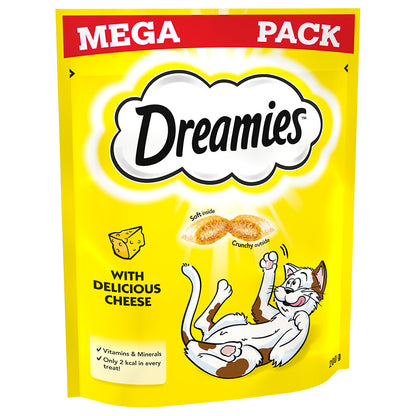 Dreamies Cat Treat Biscuits with Cheese 200g