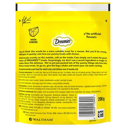 Dreamies Cat Treat Biscuits with Cheese 200g
