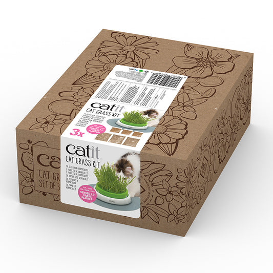 Catit Senses 2.0 Cat Grass Kit 3 Pack