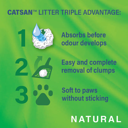 Catsan Clumping Cat Litter 20L
